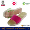 Double Color Pcu Injection Women Cheap Slipper